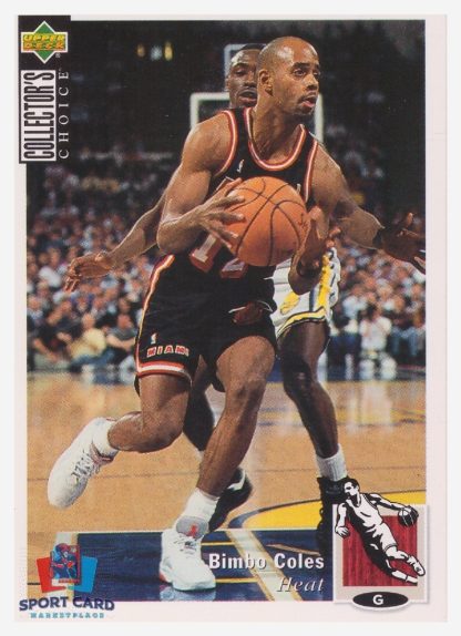 1994 Upper Deck Collector's Choice Bimbo Coles / Miami Heat #118