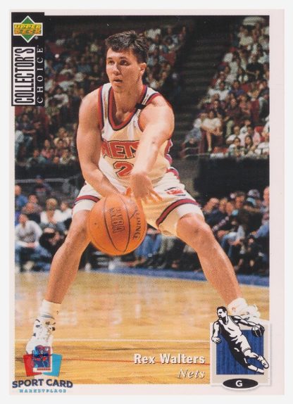 1994 Upper Deck Collector's Choice Rex Walters / New Jersey Nets #119