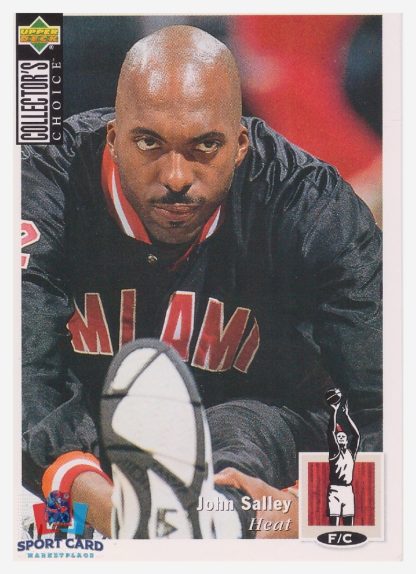 1994 Upper Deck Collector's Choice John Salley / Miami Heat #122