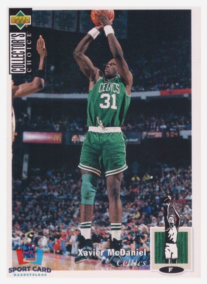 1994 Upper Deck Collector's Choice Xavier McDaniel / Boston Celtics #131