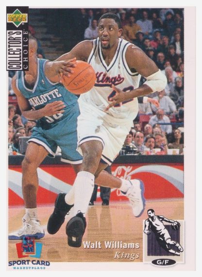 1994 Upper Deck Collector's Choice Walt Williams / Sacramento Kings #137