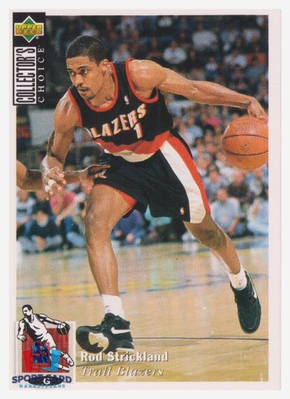 1994 Upper Deck Collector's Choice Rod Strickland / Portland Trail Blazers #151