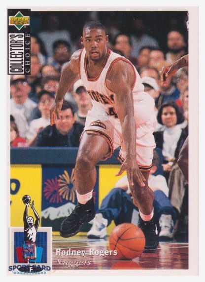 1994 Upper Deck Collector's Choice Rodney Rogers / Denver Nuggets #154