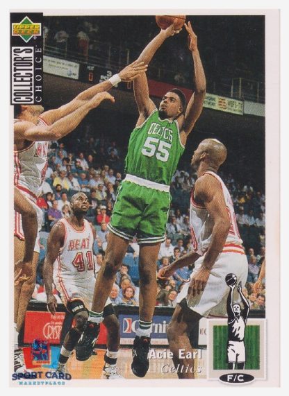 1994 Upper Deck Collector's Choice Acie Earl / Boston Celtics #155