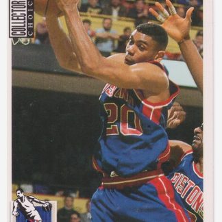 1994 Upper Deck Collector's Choice Allan Houston / Detroit Pistons #162