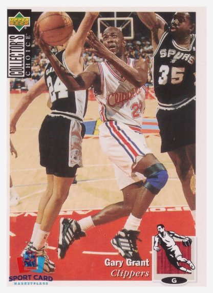 1994 Upper Deck Collector's Choice Gary Grant / Los Angeles Clippers #223