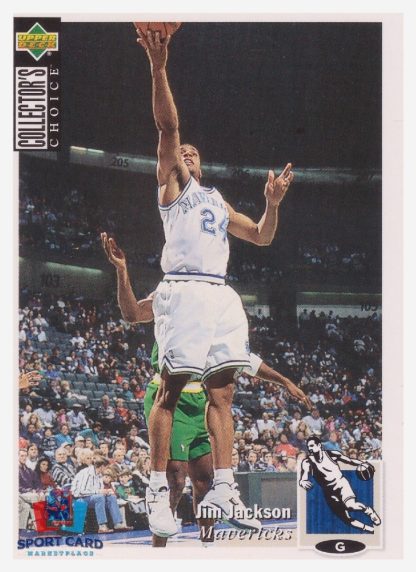1994 Upper Deck Collector's Choice Jim Jackson / Dallas Mavericks #224