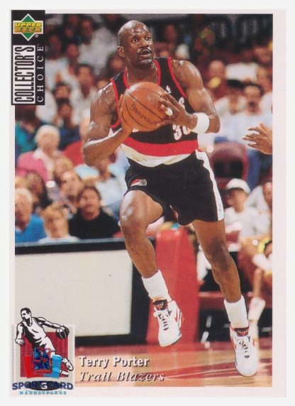1994 Upper Deck Collector's Choice Terry Porter / Portland Trail Blazers #230