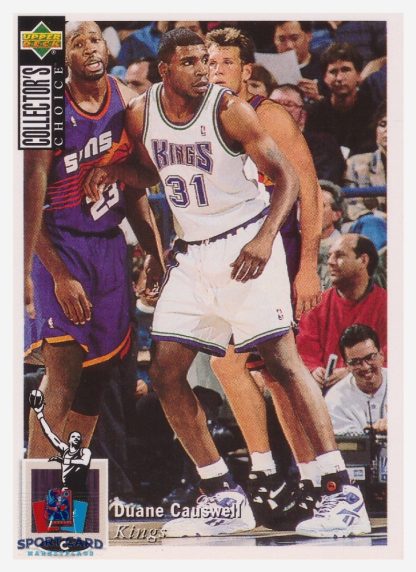 1994 Upper Deck Collector's Choice Duane Causwell / Sacramento Kings #231