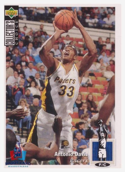 1994 Upper Deck Collector's Choice Antonio Davis / Indiana Pacers #233