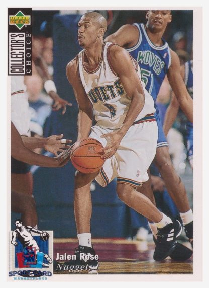 1994 Upper Deck Collector's Choice Jalen Rose / Denver Nuggets #238