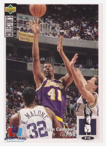 1994 Upper Deck Collector's Choice Elden Campbell / Los Angeles Lakers #241