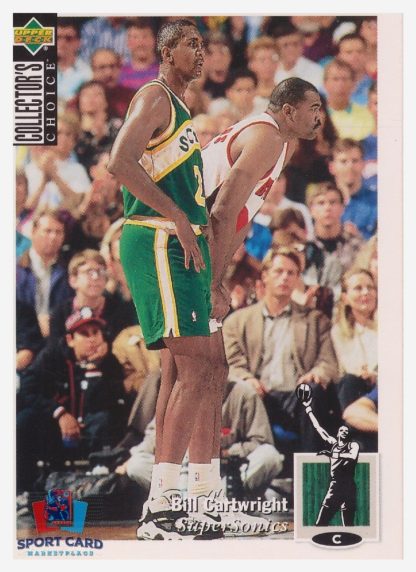 1994 Upper Deck Collector's Choice Bill Cartwright / Seattle SuperSonics #242