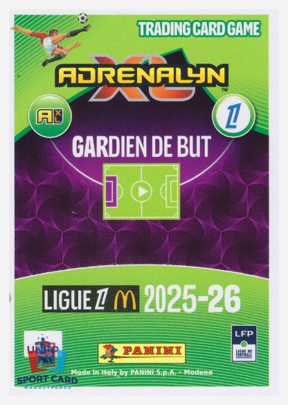 Panini Adrenalyn XL 2025-26 - Ange Gardien - Lucas Perri / Olympique Lyonnais #344