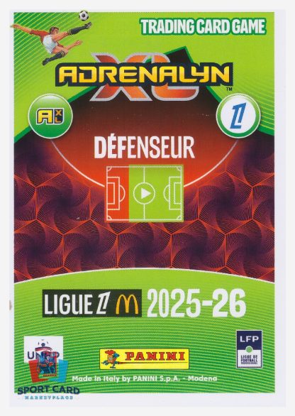 Panini Adrenalyn XL 2025-26 - Diamant - Emmanuel Biumla / Angers SCO #349