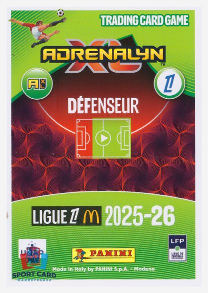Panini Adrenalyn XL 2025-26 - Air Force - Moussa Niakhaté / Duje Caleta-Car / Olympique Lyonnais #372