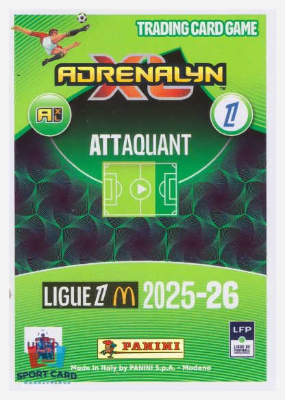 Panini Adrenalyn XL 2025-26 - Crack - Evann Guessand / OGC Nice #424
