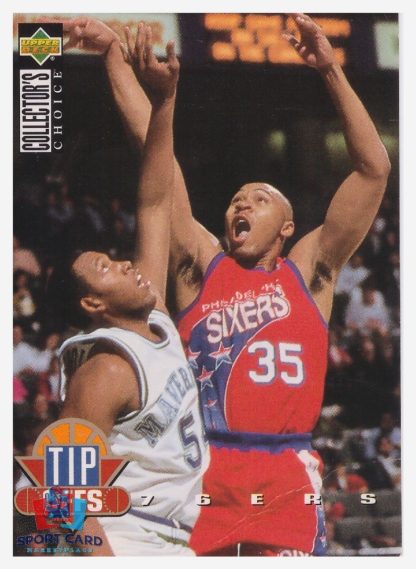 1994 Upper Deck Collector's Choice - Tip Offs Clarence Weatherspoon / Philadelphia 76ers #185