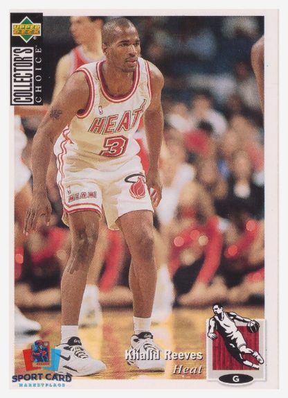 1994 Upper Deck Collector's Choice Khalid Reeves / Miami Heat #318