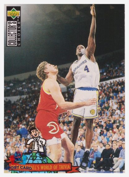 1994 Upper Deck Collector's Choice - Dr Basketball's World Of Trivia Chris Webber / Golden State Warriors #401