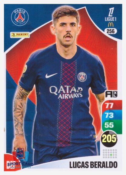 Panini Adrenalyn XL 2025-26 - Lucas Beraldo / Paris Saint-Germain #256