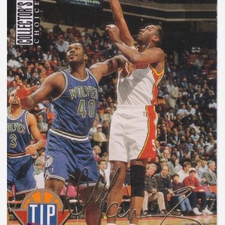 1994 Upper Deck Collector's Choice - Tip Offs Silver Signature Danny Manning / Los Angeles Clippers #166