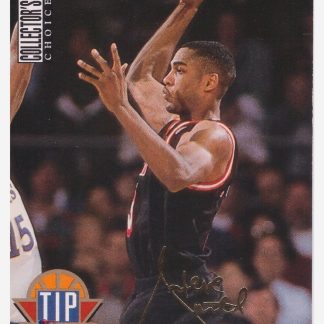 1994 Upper Deck Collector's Choice - Tip Offs  Silver Signature  Steve Smith / Miami Heat #179