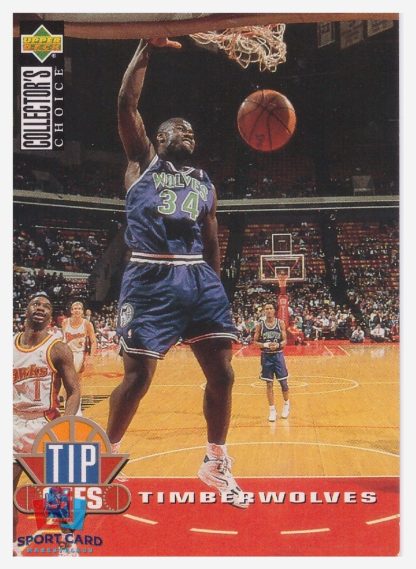 1994 Upper Deck Collector's Choice - Tip Offs Isaiah Rider / Minnesota Timberwolves #181