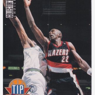 1994 Upper Deck Collector's Choice - Tip Offs Clyde Drexler / Portland Trail Blazers #187