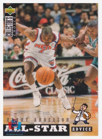 1994 Upper Deck Collector's Choice - All Star Advice Kenny Anderson / New Jersey Nets #193