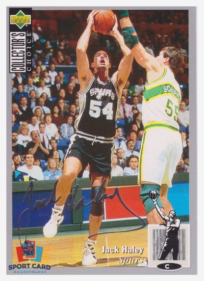 1994 Upper Deck Collector's Choice Jack Haley / San Antonio Spurs #254