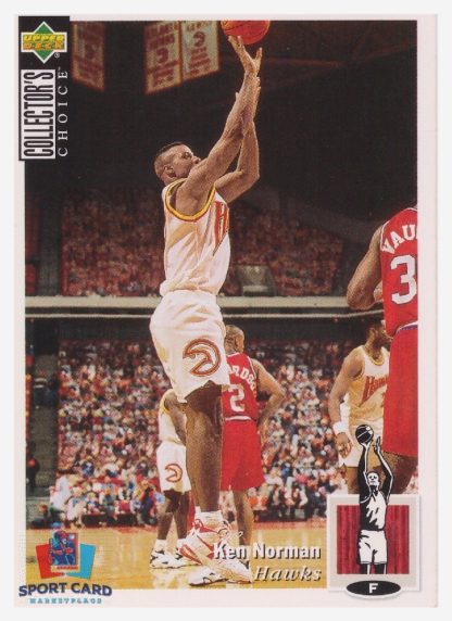 1994 Upper Deck Collector's Choice Ken Norman / Atlanta Hawks #268