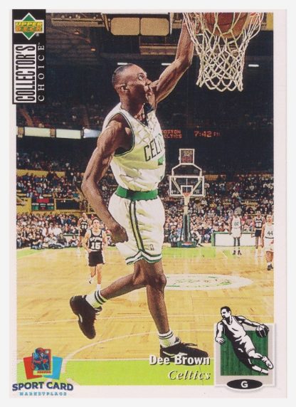 1994 Upper Deck Collector's Choice Dee Brown / Boston Celtics #270