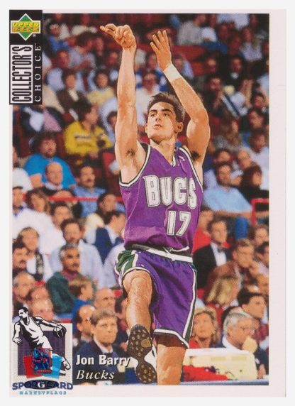 1994 Upper Deck Collector's Choice Jon Barry / Milwauee Bucks #272