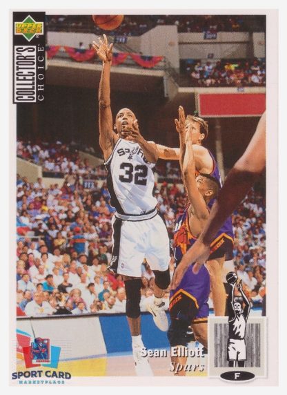 1994 Upper Deck Collector's Choice Sean Elliott / San Antonio Spurs #273