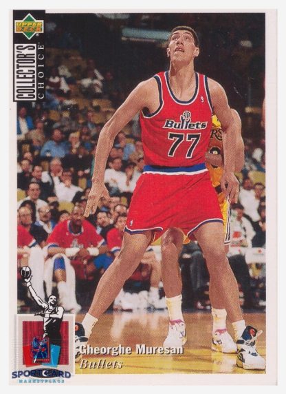 1994 Upper Deck Collector's Choice Gheorghe Muresan / Washington Bullets #277