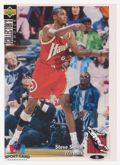 1994 Upper Deck Collector's Choice Steve Smith / Atlanta Hawks #279
