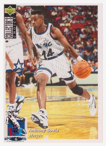 1994 Upper Deck Collector's Choice Anthony Bowie / Orlando Magic #280