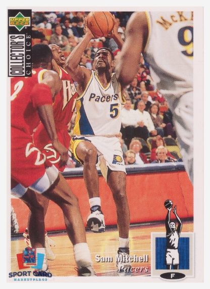 1994 Upper Deck Collector's Choice Sam Mitchell / Indiana Pacers #285