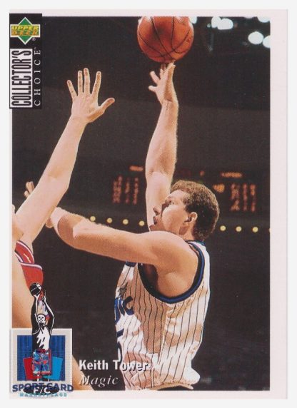 1994 Upper Deck Collector's Choice Keith Tower / Orlando Magic #291