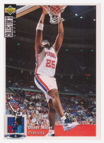 1994 Upper Deck Collector's Choice Oliver Miller / Detroit Pistons #293
