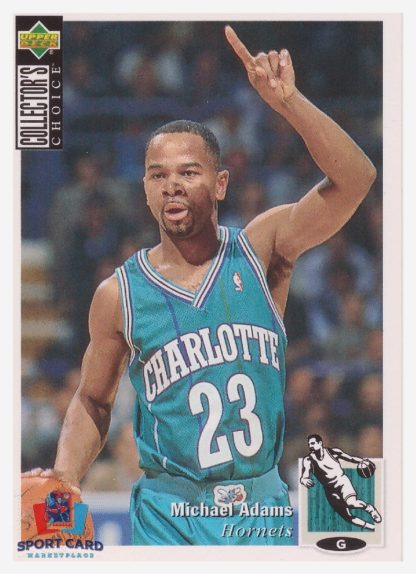 1994 Upper Deck Collector's Choice Michael Adams / Charlotte Hornets #294