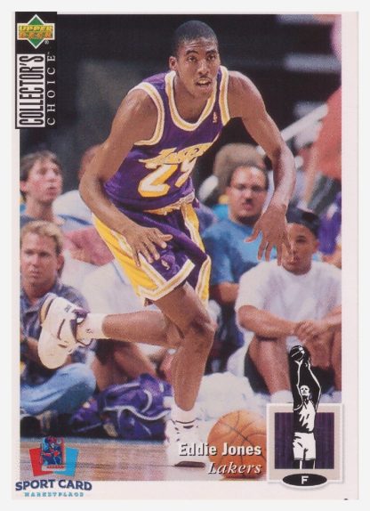 1994 Upper Deck Collector's Choice Eddie Jones / Los Angeles Lakers #296