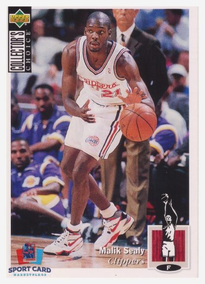 1994 Upper Deck Collector's Choice Malik Sealy / Los Angeles Clippers #297