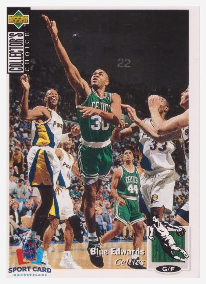 1994 Upper Deck Collector's Choice Blue Edwards / Boston Celtics #298