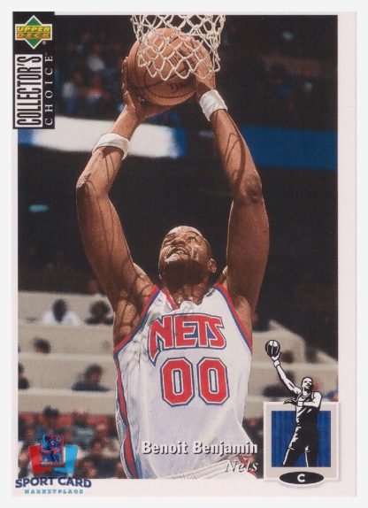 1994 Upper Deck Collector's Choice Benoit Benjamin / New Jersey Nets #300