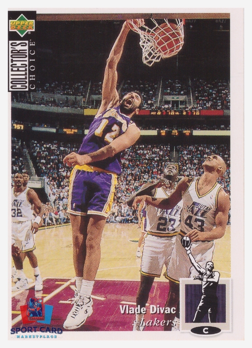 1994 Upper Deck Collector's Choice Vlade Divac / Los Angeles Lakers #312