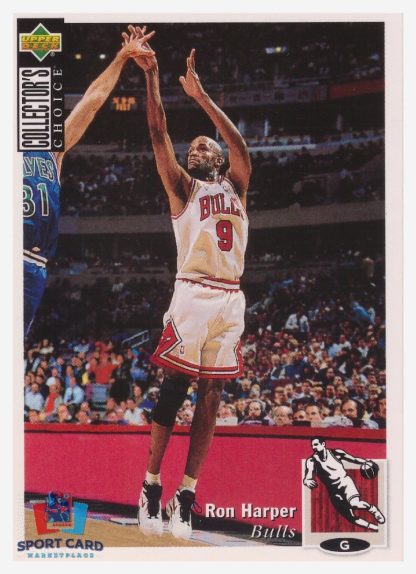 1994 Upper Deck Collector's Choice Ron Harper / Chicago Bulls #319