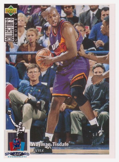 1994 Upper Deck Collector's Choice Wayman Tisdale / Phoenix Suns #329