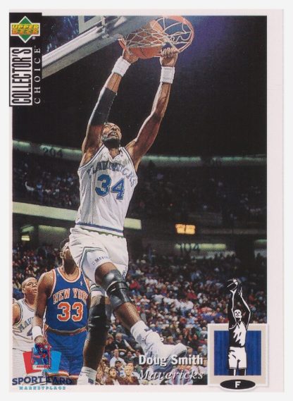1994 Upper Deck Collector's Choice Doug Smith / Dallas Mavericks #334